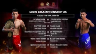 Lion Championship 25 ở Cam Ranh, 5 trận tranh đai khốc liệt
