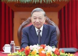 Thư chúc mừng của Tổng Bí thư Tô Lâm nhân kỷ niệm 80 năm thành lập ngành ngoại giao