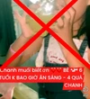 Sốc với cảnh mẹ cho con gái 6 tuổi nhịn ăn sáng, uống nước chanh muối để 'phòng bệnh'