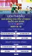 Lịch thi đấu Giải bóng chuyền vô địch quốc gia ngày 12-10