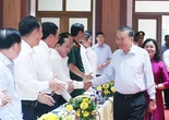 Tổng Bí thư Tô Lâm: Hợp nhất 3 tỉnh Vĩnh Long - Bến Tre - Trà Vinh là lựa chọn có tính đột phá