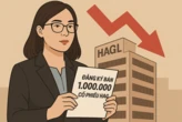 Con gái bầu Đức 'quay xe' sau khi không xoay đủ tiền mua cổ phiếu