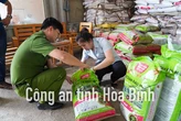 Công an thu giữ hàng trăm ngàn tấn phân bón giả, kém chất lượng tại Hòa Bình