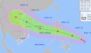 Bão Bualoi đang đi nhanh, đêm mai vào Biển Đông, hướng về Bắc Trung Bộ