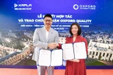 Oxford University Press trao chứng nhận Oxford Quality cho Kapla