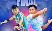 Lý Hoàng Nam lần đầu đánh pickleball thắng Phúc Huỳnh