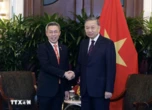 Tổng Bí thư, Chủ tịch nước Tô Lâm tiếp các tập đoàn công nghệ, tài chính, ngân hàng Singapore
