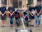 Tạm giữ 4 thanh thiếu niên chém biển số xe, livestream TikTok