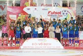 Kỷ lục gia futsal Việt Nam tiếp tục thua ở chung kết Cúp quốc gia