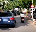 Xử phạt lái xe biển xanh đi vào đường cấm ở TP.HCM