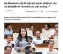 Giữ quyền chất vấn chánh án, viện trưởng của đại biểu HĐND trong Hiến pháp