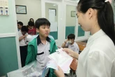 Khảo sát để tuyển sinh lớp 6 Trường Trần Đại Nghĩa vào ngày 16-6