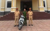 Vi phạm giao thông rồi bỏ chạy vào rừng, để lại chiếc xe bị trộm hơn 1 năm trước