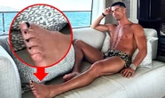 Vì sao Ronaldo sơn móng chân màu đen?