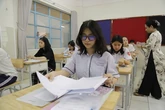 Kết quả chấm thi lớp 10 ở TP.HCM: Điểm 10 môn toán và ngoại ngữ ít hơn năm trước