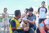 Cổ động viên nhí Hải Phòng: 3 năm cùng bố mẹ đi cổ vũ giải bóng đá công nhân