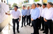 Phó thủ tướng Nguyễn Hòa Bình kiểm tra 2 dự án có sai phạm, tồn đọng tại Nha Trang