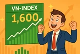 Chứng khoán vượt 1.600 điểm, lập đỉnh lịch sử mới