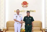 Thượng tướng Nguyễn Văn Hiền tiếp Tư lệnh Hải quân Hoàng gia Thái Lan