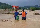 Mưa lớn trước bão số 10, nhiều xã vùng cao Thanh Hóa bị ngập lụt
