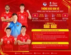 Công bố giá vé xem 2 lượt trận tuyển Việt Nam đấu Nepal
