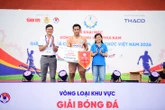 Từ nhân viên điều phối vận tải đến thủ môn xuất sắc nhất Giải bóng đá công nhân, viên chức Việt Nam