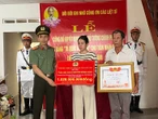 Trao bằng Tổ quốc ghi công cho liệt sĩ Nguyễn Đông Cánh