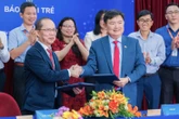 Báo Tuổi Trẻ và Trường đại học Ngoại ngữ - Tin học TP.HCM hợp tác đào tạo truyền thông