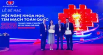 Giảng viên y khoa ĐH Duy Tân giành giải cao tại hội nghị tim mạch