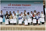 Khánh thành nhà bán trú và công trình phụ trợ cho trẻ em Sơn La