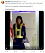 'Nữ tiếp viên Việt Nam đón Tổng thống Pháp Macron với bờ vai rướm máu' là tin giả