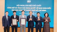 PGS.TS Bùi Quang Hùng phụ trách điều hành Đại học Kinh tế TP.HCM