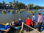 Hội An ra mắt bến tàu du lịch đầu tiên đón khách tham quan rừng dừa Cẩm Thanh