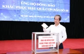 Bộ trưởng Nguyễn Kim Sơn: Hàng triệu học sinh vẫn chưa thể tới trường vì bão số 10