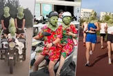 Khẩu trang độc đáo cho dân xe máy: 'Xanh', miễn phí nhưng kỳ quặc