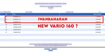 Honda Vario 160 2026 rò rỉ thông tin: Ngoại hình tinh chỉnh, tùy chọn phanh CBS và ABS