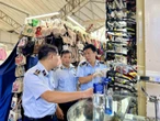 TP.HCM tăng cường kiểm tra hàng giả tại chợ Bến Thành - Saigon Square
