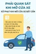 Tài xế mở cửa xe ô tô, đẩy người đi xe máy ngã lăn ra đường
