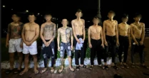 Tụ tập lúc rạng sáng chờ 'đối thủ', 9 thanh niên bị công an xử phạt