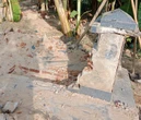 Ngôi mộ hơn 50 năm bất ngờ bị đào trộm, công an vào cuộc