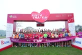 Giải chạy 'Run For The Heart' 2025 quyên góp 5 tỉ đồng cho trẻ em phẫu thuật tim