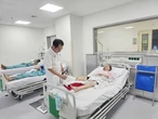 Đứt lìa cẳng chân do máy cắt cỏ