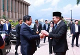 Lễ đón chính thức Thủ tướng Phạm Minh Chính và Phu nhân tại Malaysia