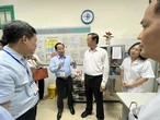 Bộ trưởng Nguyễn Kim Sơn kiểm tra chuẩn bị thi tốt nghiệp THPT tại Hà Nội