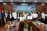 Tập đoàn Hoàng Anh Gia Lai đầu tư phát triển bóng đá Lào