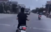 'Quái xế' 17 tuổi lạng lách, tạt đầu ô tô: Xem xét xử lý trách nhiệm người giao xe
