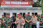 Kapolri Jenderal Listyo Sigit dan Panglima TNI Jenderal Agus Sampaikan Situasi Terkini Pengamanan Pemilu