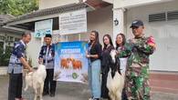 Iduladha, The Park Semarang Salurkan Kurban kepada Warga