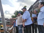 Wamen PKP Fahri Hamzah Tinjau Pembangunan Perumahan di Bantaran Kali Code