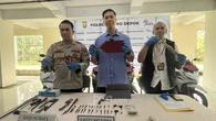 Polisi Tangkap Komplotan Curanmor di 7 Lokasi, 8 Pelaku Ditangkap Lengkap Dengan Jimat Tali Pocong